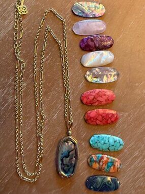 KENDRA SCOTT ELLE LOCKET NECKLACE
